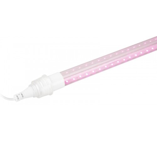 Светильник для растений, фитолампа светодиодная линейная  FITO-9W-Rb-Т8+FITO-Holder IP65 2хG13 с выключателем, 1.5м  Б0069515  ЭРА