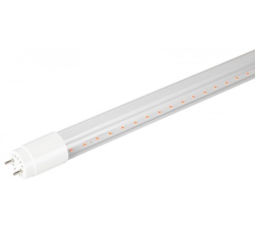 Светильник для растений, фитолампа светодиодная линейная  FITO-9W-Rb-Т8+FITO-Holder IP65 2хG13 с выключателем, 1.5м  Б0069515  ЭРА