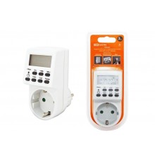 Таймер розеточный ТРЭ-01-1мин/7дн-20on/off-16А   SQ1506-0002  TDM