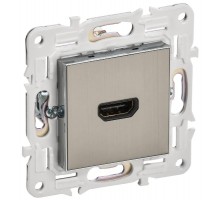 SKANDY Розетка HDMI SK-H01N никель  SK-H10-K50  IEK