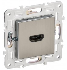 SKANDY Розетка HDMI SK-H01N никель  SK-H10-K50  IEK