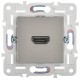 SKANDY Розетка HDMI SK-H01N никель  SK-H10-K50  IEK