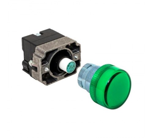 Лампа сигнальная BV63 зеленая EKF 24В PROxima  xb2-bv63-24  EKF