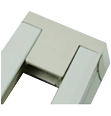 Комплект торцевых элементов PTR EC-WH белый для шинопровода осветительного  5010901  Jazzway