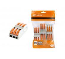 Соединительная проходная клемма СК-413-2 (2,5мм2) (3 шт/упак)  SQ0527-0052  TDM