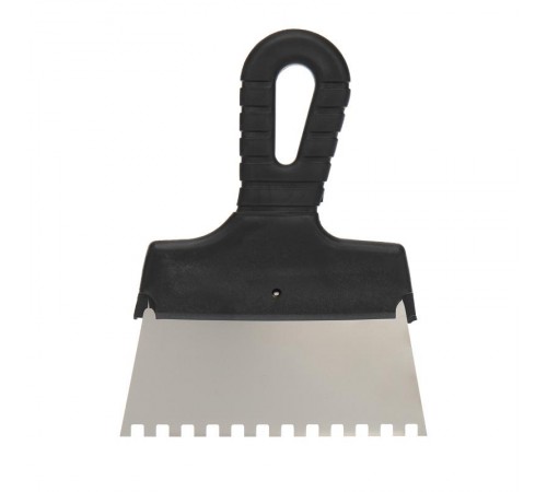 Шпатель фасадный 150 мм зуб 6х6 нержавеющая сталь, пластмассовая ручка  89-0221  REXANT