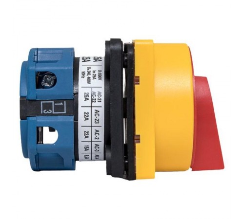 Переключатель кулачковый ПК-1-11 25А 1P "0-1" с блокировкой IP65  PROxima pk-1-11-25-a65 EKF