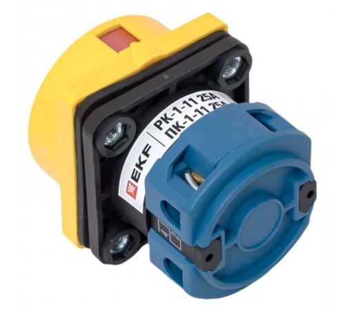 Переключатель кулачковый ПК-1-11 25А 1P "0-1" с блокировкой IP65  PROxima pk-1-11-25-a65 EKF
