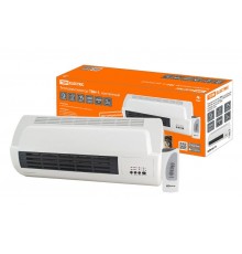 Тепловентилятор ТВН-1, настенный, 2000 Вт, регул. мощн. (1000/2000 Вт), таймер, пульт ДУ,   SQ2520-1304  TDM