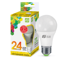 Лампа светодиодная LED-A65-standard 24Вт 230В Е27 3000К 2160Лм  4690612014265  ASD