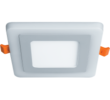 Светильник светодиодный ДВО NLP-SC2-6+2W-WB-LED (140x140) 6Вт 3300-5300К IP20 опал  71823  Navigator