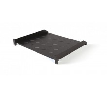 Hyperline TAL3-1U-250-RAL9005 Полка угловая с перфорацией 19", 1U, ширина 440 мм, глубина 250 мм, цвет черный431067Hyperline