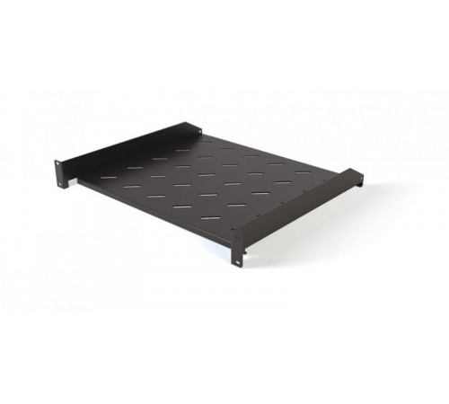 Hyperline TAL3-1U-250-RAL9005 Полка угловая с перфорацией 19", 1U, ширина 440 мм, глубина 250 мм, цвет черный431067Hyperline