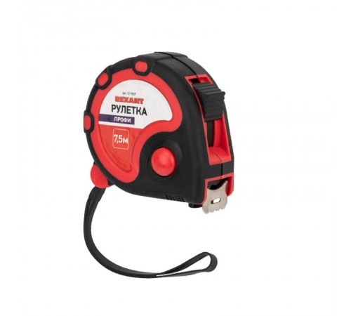 Рулетка "Профи" прорезиненный корпус 7,5 м х 25 мм  12-9009  REXANT