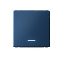 ArtGallery Аквамарин Выключатель 1-клавишный с подсветкой, сх.1а, 10АХ, механизм  GAL001113  SE