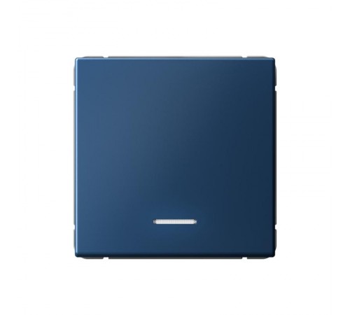 ArtGallery Аквамарин Выключатель 1-клавишный с подсветкой, сх.1а, 10АХ, механизм  GAL001113  SE