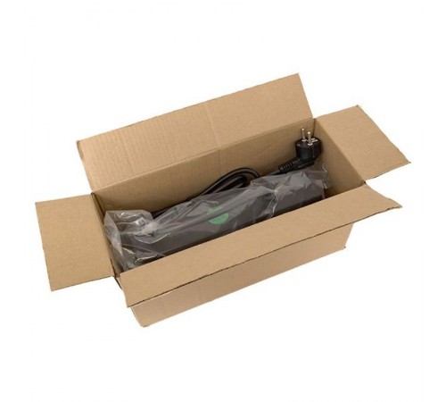 Встраиваемый настольный лючок, 8 модулей=4 поста, C-Line, металлик  cl-vnl-8-s  EKF