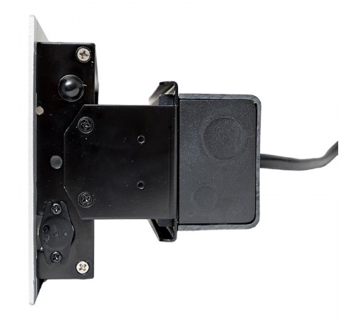 Встраиваемый настольный лючок, 8 модулей=4 поста, C-Line, металлик  cl-vnl-8-s  EKF