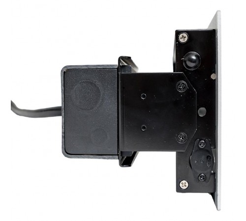 Встраиваемый настольный лючок, 8 модулей=4 поста, C-Line, металлик  cl-vnl-8-s  EKF