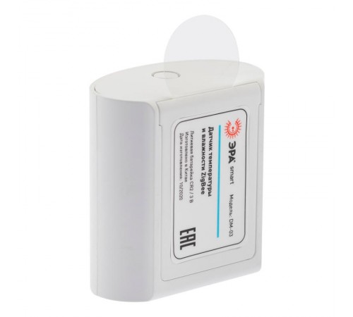 Датчик температуры и влажности воздуха   DM-03 для дома, беспроводной, на батарейках, SMART Zigbee  Б0049186  ЭРА