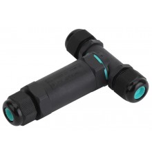 Аксессуары для клемм NO-224-21 ЭРА Коннектор кабельный T-образный IP68 5-Pin  Б0043939  ЭРА