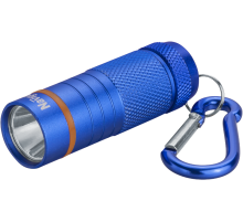 Фонарь-брелок NPT-KC08-S-4LR44 алюм.1LED(1Вт),1 реж,серебро  82315   Navigator