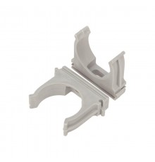 Крепеж-клипса для трубы  32 мм серая (10 шт./уп.)  28-0132-4  Rexant