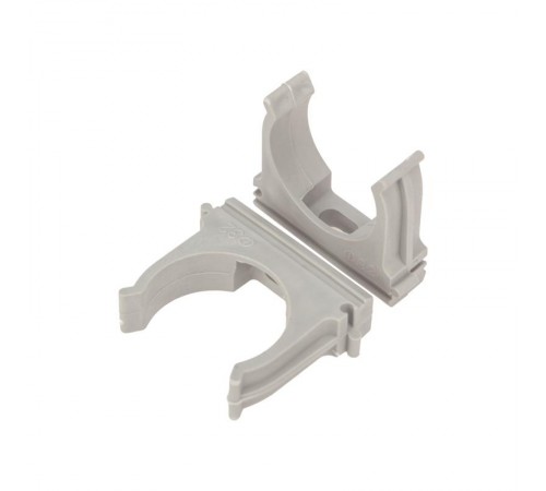 Крепеж-клипса для трубы  32 мм серая (10 шт./уп.)  28-0132-4  Rexant