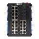Промышленный неуправляемый коммутатор U-4GX/SFP-24GTP, 4 порта 1000Base-X SFP, 24 порта 10/100/1000Base-T(X) RJ45 c PoE, монтаж на динрейку TSX TSX-U