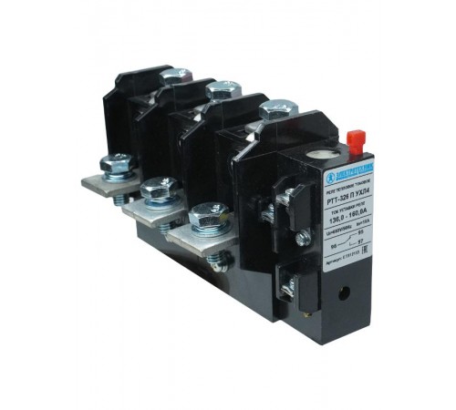 РТТ-326 П УХЛ4, 160А, 136,0 - 160,0А, 660В/50Гц, 1з+1р, ручной возврат, IP00, реле электротепловое токовое (ЭТ)  ET512153  Электротехник
