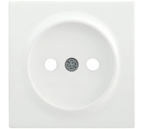 НР-1-0-ББ Накладка розетка без з/к BOLERO белый  ENB10-R-K01  IEK
