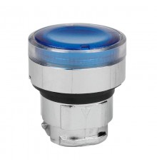 Головка кнопки OptiSignal D22 A4-PL-6 с подсветкой синяя металл ZB4BW363 332260 КЭАЗ
