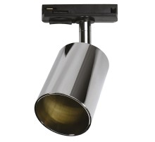 Светильник светодиодный трековый PTR 26 GU10 CH (хром, компактный адаптер) 230V IP20  .5038035A  Jazzway