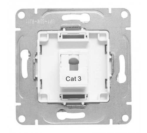 Механизм розетки RJ11, белый Эпика EKF  UP1-SOW-RJ11  EKF