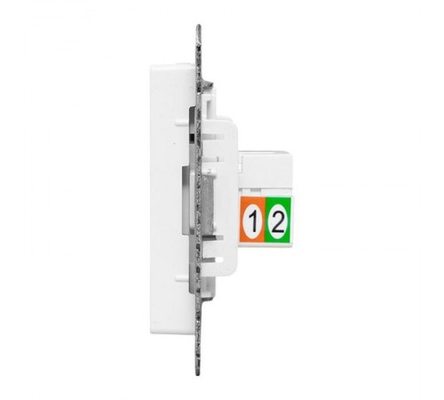 Механизм розетки RJ11, белый Эпика EKF  UP1-SOW-RJ11  EKF