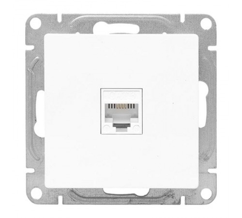 Механизм розетки RJ11, белый Эпика EKF  UP1-SOW-RJ11  EKF