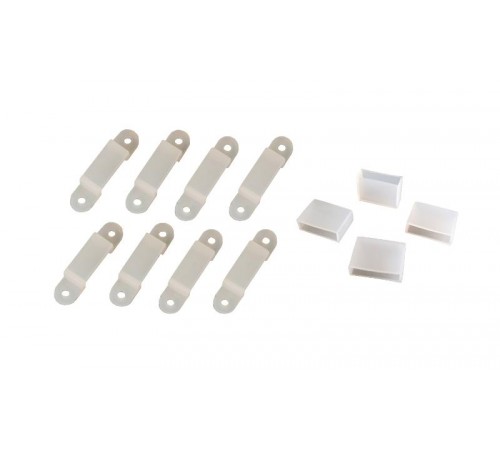 Лента светодиодная PLS PRO 2835/120-24V с комплектом креплений (8клипс+4загл)  .5039636  Jazzway