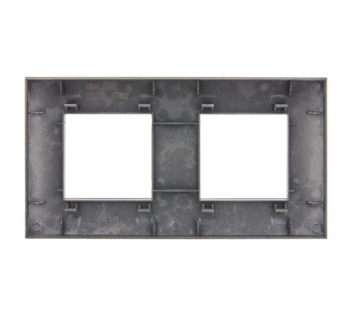 SKANDY Рамка 2-местная SK-F02Sh шампань  SK-M22-K37  IEK