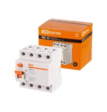 Выключатель дифференциальный (УЗО) ВД1-63 4п 100А 300мА тип AC  SQ0203-0049  TDM