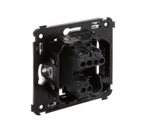 Кнопка одноклавишная в стену, "Avanti", "Закаленная сталь"  4404153  DKC