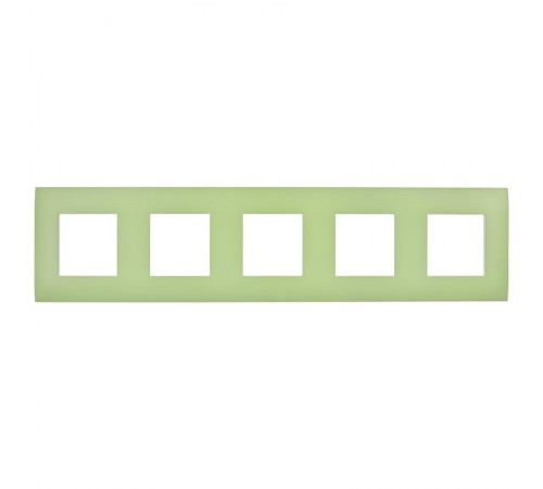 SKANDY Рамка 5-местная SK-F05M мятный  SK-M52-K06  IEK