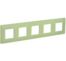 SKANDY Рамка 5-местная SK-F05M мятный  SK-M52-K06  IEK