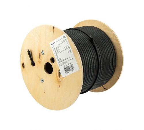 Саморегулируемый греющий кабель, экранированный, 24КНС 2ЛТГ-ЭЛ 65/85, UV (24 Вт/1 м), 200 м  51-0251  REXANT