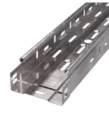 Лоток перфорированный Стандарт 100х50х3000 (1,0 мм) (24 м/уп)  PR16.2284   Промрукав