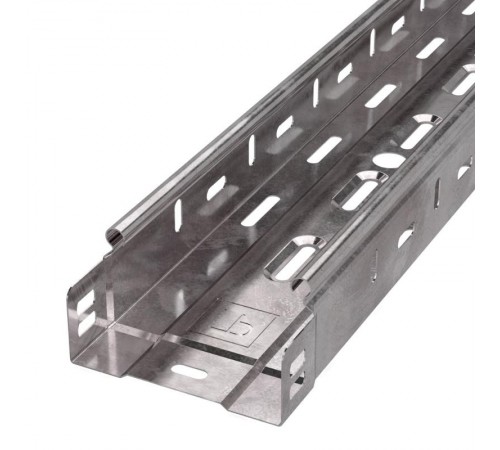 Лоток перфорированный Стандарт 100х50х3000 (1,0 мм) (24 м/уп)  PR16.2284   Промрукав