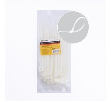 Хомут нейлоновый многоразовый 5x200 мм , белый (100шт в упак)  39082  STEKKER