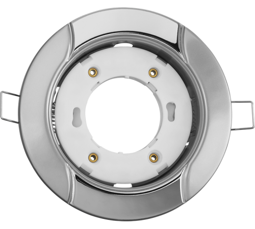 Светильник встраиваемый под лампу GX53 NGX 93 053 NGX-R8-003-GX53 (Волна серебро-хром)  93053  Navigator