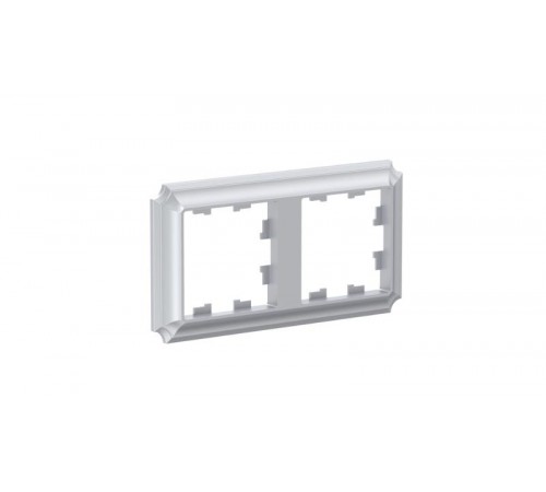 AtlasDesign Antique Алюминий Рамка 2-ая, универсальная  ATN100302  SE