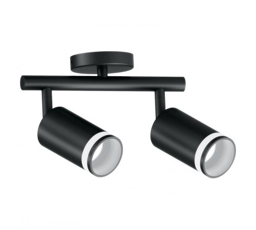 Светильник-спот настенно-потолочный под лампу GU10, черный ML232  41489  FERON