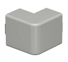 Крышка внешнего угла кабельного канала WDK 25x40 мм (ПВХ,серый) (WDK HA25040GR)  6158382  OBO Bettermann